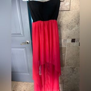 Eclipse strapless dress